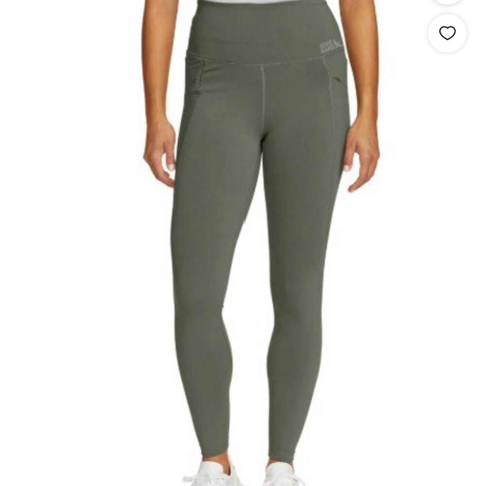 NWT High-Waisted Olive Green Leggings